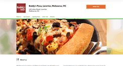 Desktop Screenshot of buddyspizza.com.au