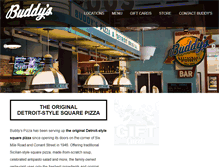 Tablet Screenshot of buddyspizza.com